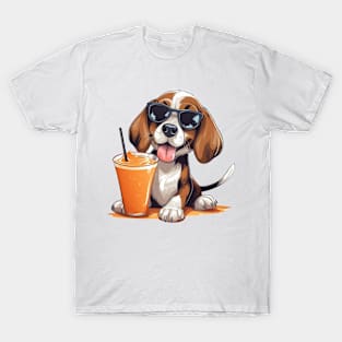 Beagle and Latte T-Shirt